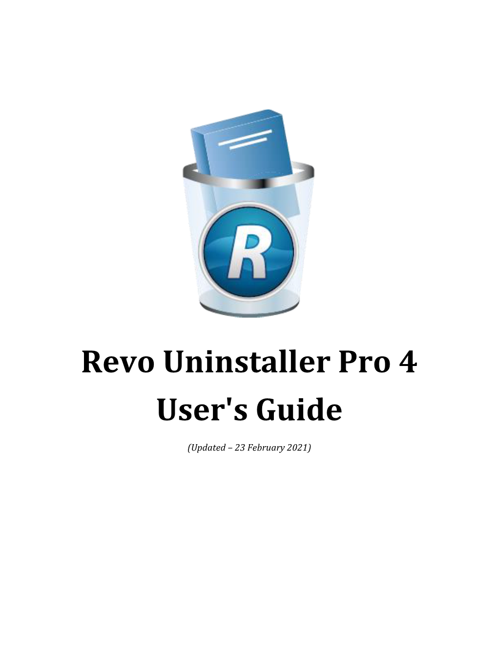 Revo Uninstaller Pro 4 User's Guide