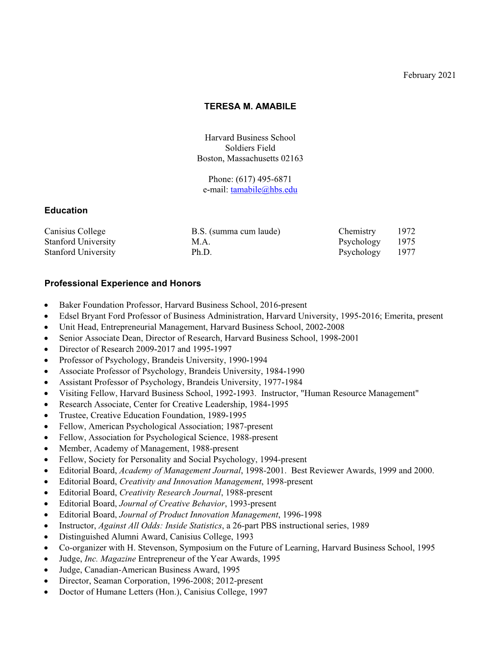 Curriculum Vitae (Pdf)