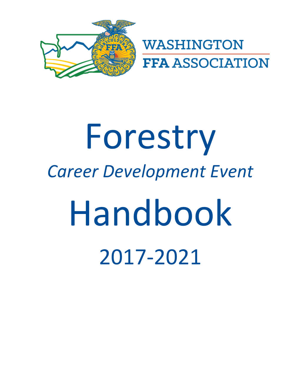 Career Development Event Handbook 2017-2021
