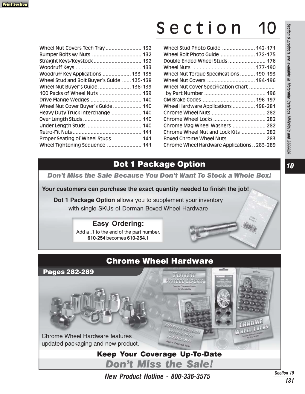 Dorman Wheel Studs and Nuts Catalog