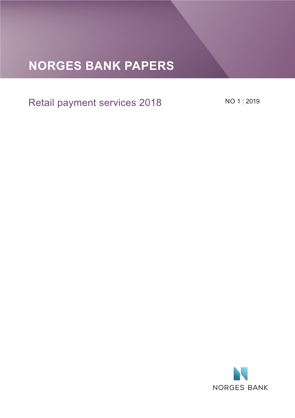 Retail Payment Services 2018