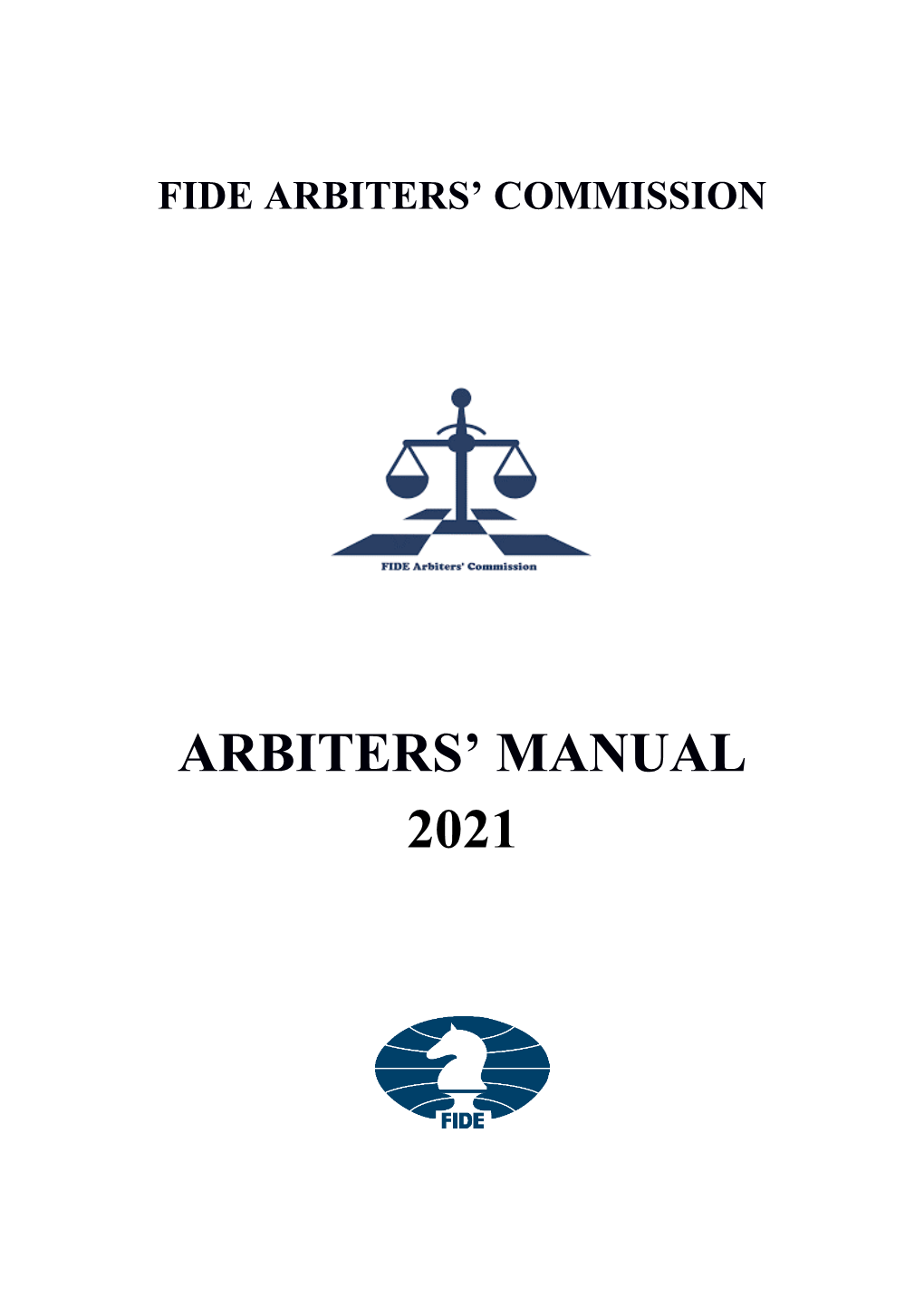 Arbiters' Manual 2021