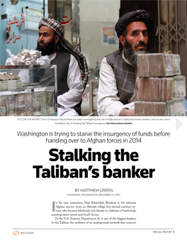 Stalking the Taliban's Banker
