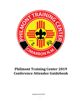 Philmont Training Center 2019
