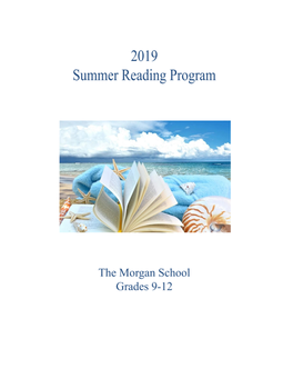 The Morgan School Summer Reading