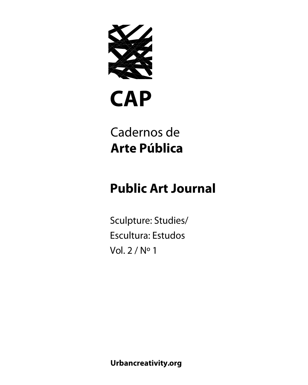 Public Art Journal Cadernos De Arte Pública
