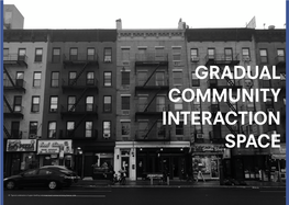 04 Gradual Community Interaction Space