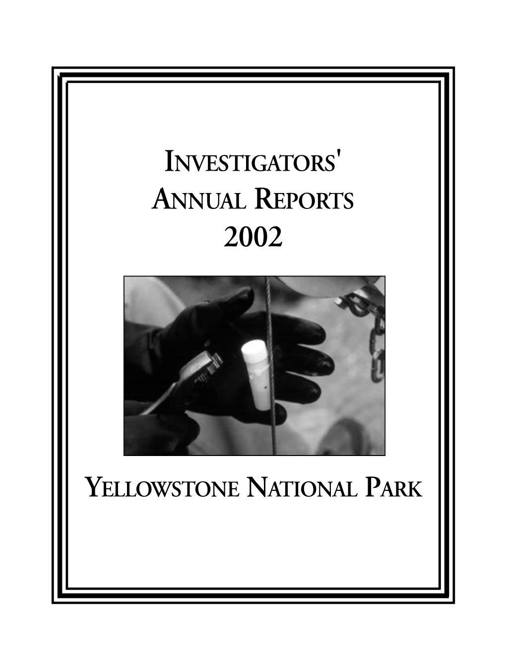 Investigators' Annual Reports 2002