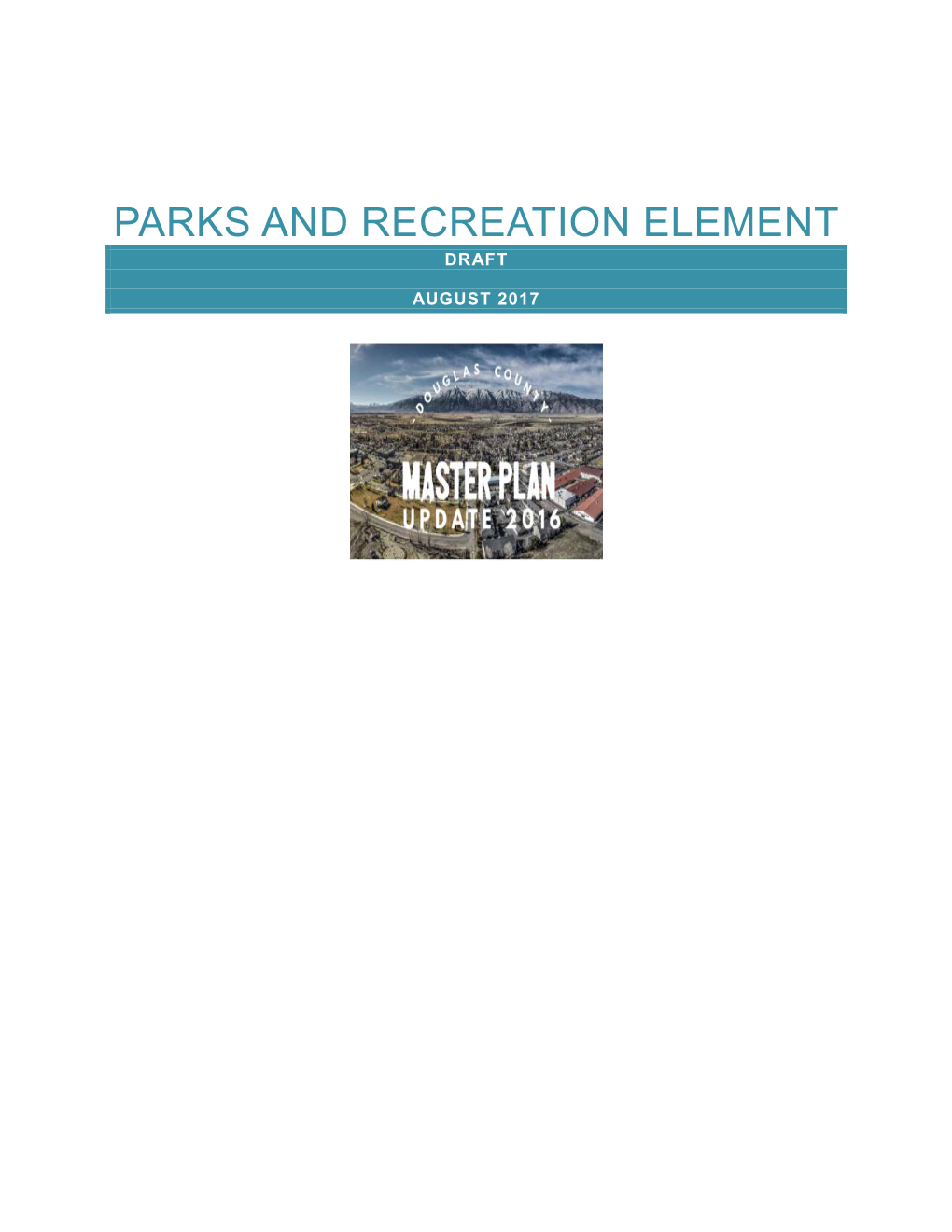 Parks and Recreation Element Draft