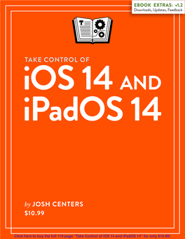 Take Control of Ios 14 and Ipados 14 (1.2) SAMPLE