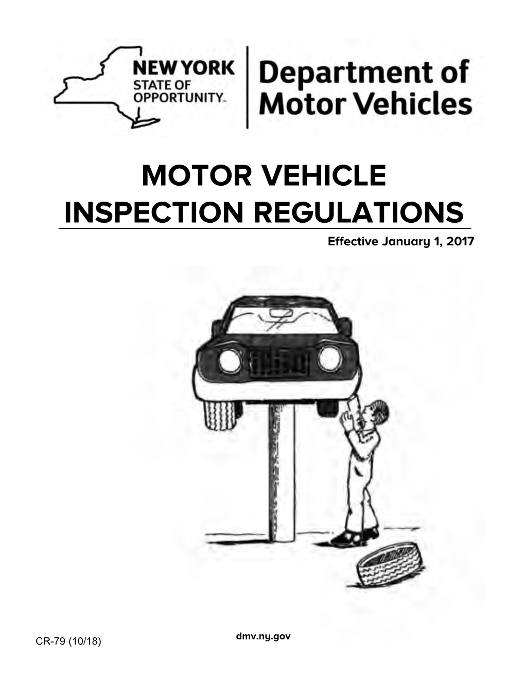 NYS DMV Motor Vehicle Inspection Regulations
