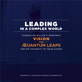 Leading in a Complex World