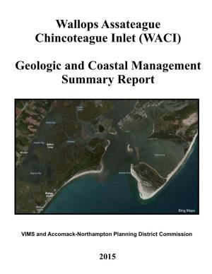 Wallops Assateague Chincoteague Inlet (WACI)