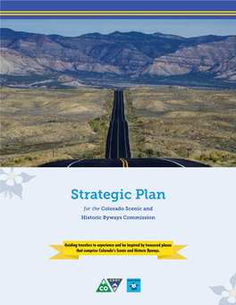 Colorado Scenic and Historic Byways Strategic Plan