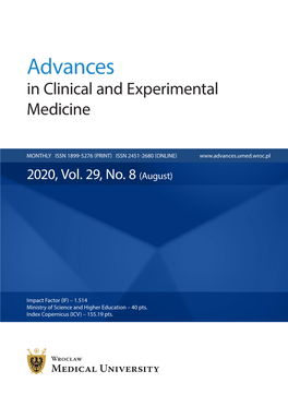 Advances in Clinical and Experimental Medicine 2020, Vol