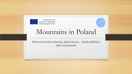 Mountains in Poland