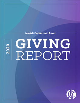 2020 JCF Giving Report