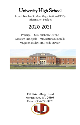 UHS PTSO BOOKLET 2020 2021 Final Edits