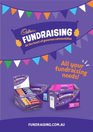 CADBURY DAIRY MILK Milk Chocolate Bar? the CADBURY Fundraising Formula Makes Fundraising Easy