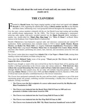 The Clovers®