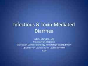 Infectious & Toxin-Mediated Diarrhea