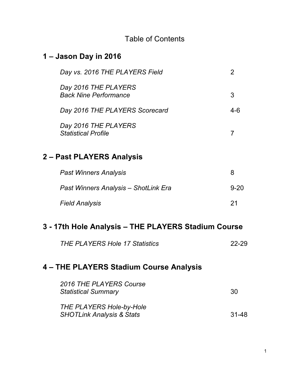 THE PLAYERS Stadium Course 4