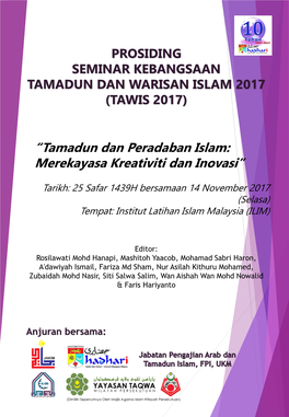 “Tamadun Dan Peradaban Islam: Merekayasa Kreativiti Dan Inovasiˮ