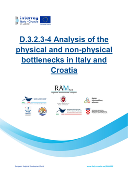 D.3.2.3-4 Analysis of the Physical and Non-Physical Bottlenecks in Italy and Croatia