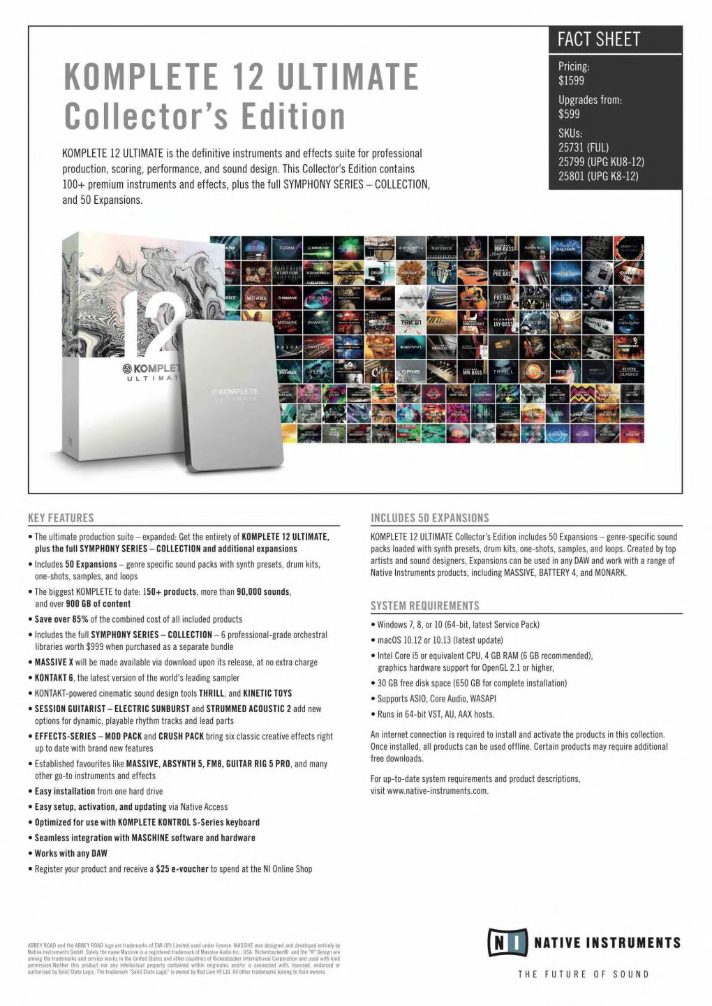 KOMPLETE 12 ULTIMATE Collector's Edition
