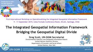 Bridging the Geospatial Digital Divide
