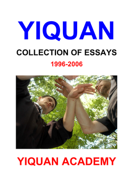 Yiquan Essays