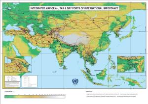 Integrated Map of Ah, Tar & Dry Ports of International