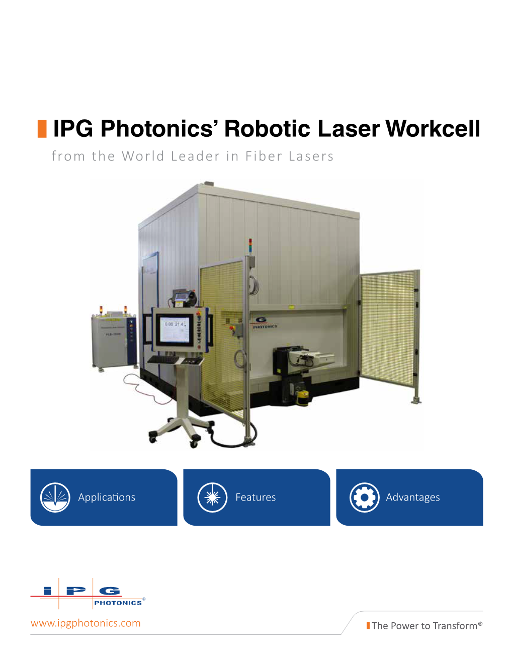 IPG Photonics' Robotic Laser Workcell