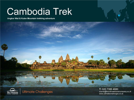 Cambodia Angkor Wat & Kulen Mountain Trek