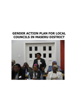 Local Government Gender Action Plan