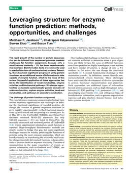 15. Leveraging Structure for Enzyme Function Prediction: Methods