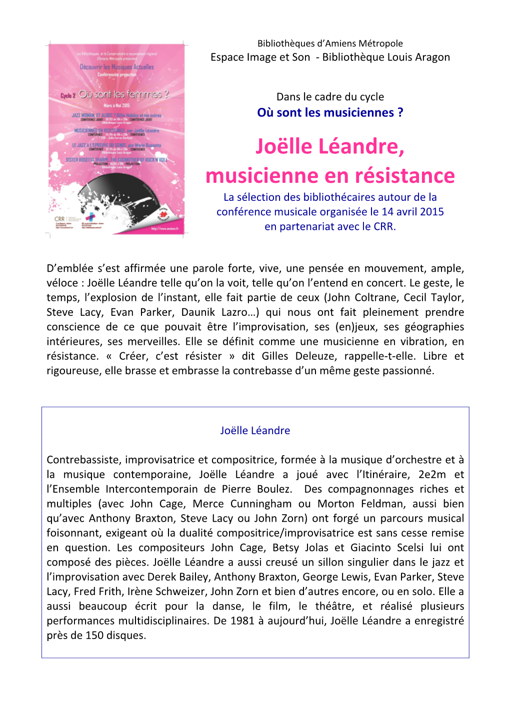 Joëlle Léandre