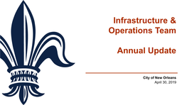 Read One Year Infrastructure & Operations Report