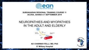 Neuropathies and Myopathies in the Adult and Elderly