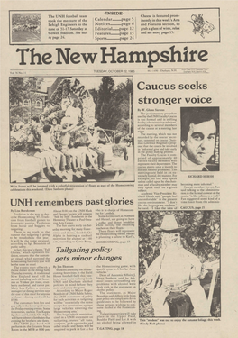 The New Hampshire, Vol. 76, No. 14