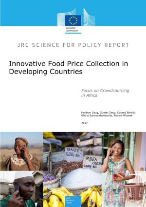 Innovative Food Price Collection in Developing Countries: Focus on Crowdsourcing in Africa Abstract