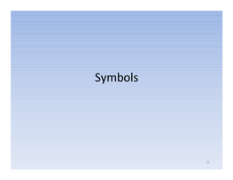 Electrical Symbols