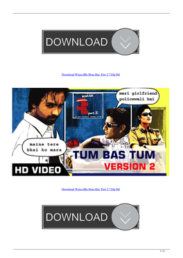 Download Waisa Bhi Hota Hai Part 2 720P Hd