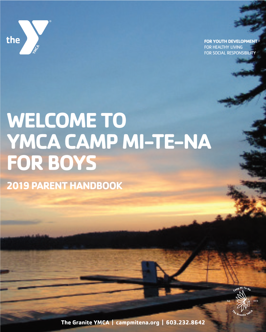 Welcome to Ymca Camp Mi-Te-Na for Boys 2019 Parent Handbook