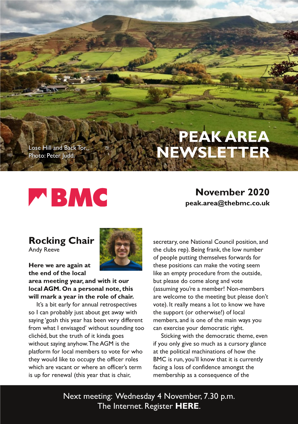 BMC Peak Area Newsletter