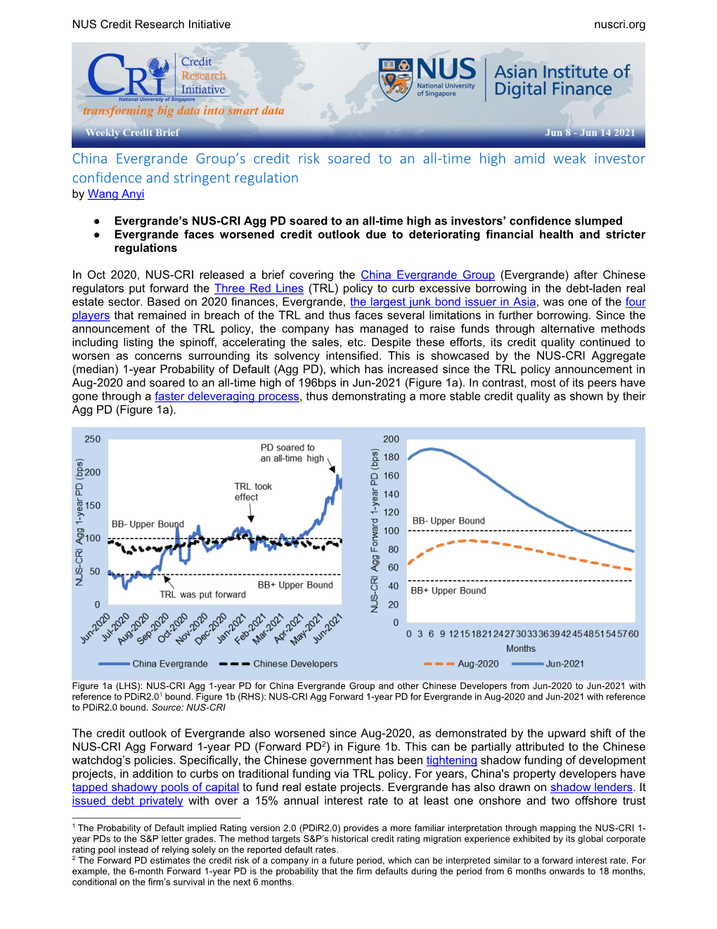 China Evergrande Group's Credit Risk Soared to an All-Time High Amid