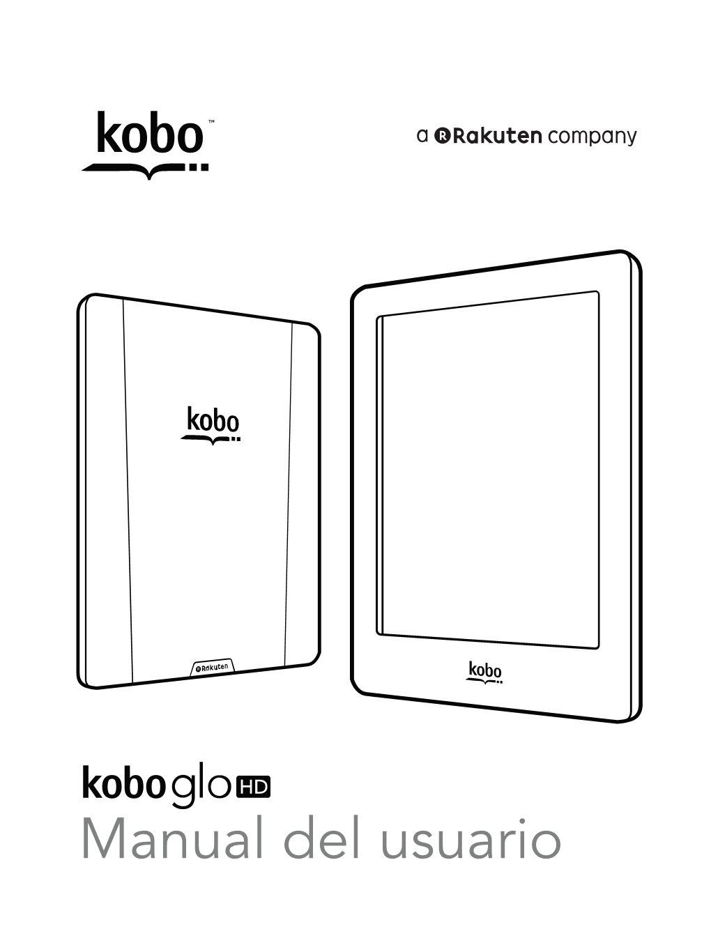 Guía Del Usuario De Kobo Glo HD Índice