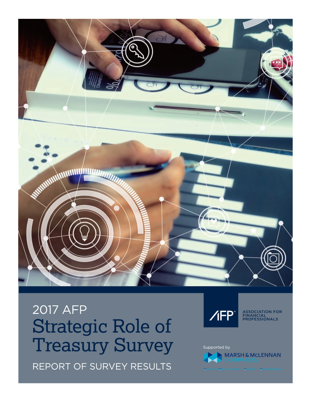 2017 AFP Strategic Role of Treasury Survey Supported by REPORT of SURVEY RESULTS 2017 AFP Strategic Role of Treasury Survey KEY HIGHLIGHTS