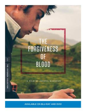 CRITERION COLLECTION PRESENTS the Forgiveness of Blood