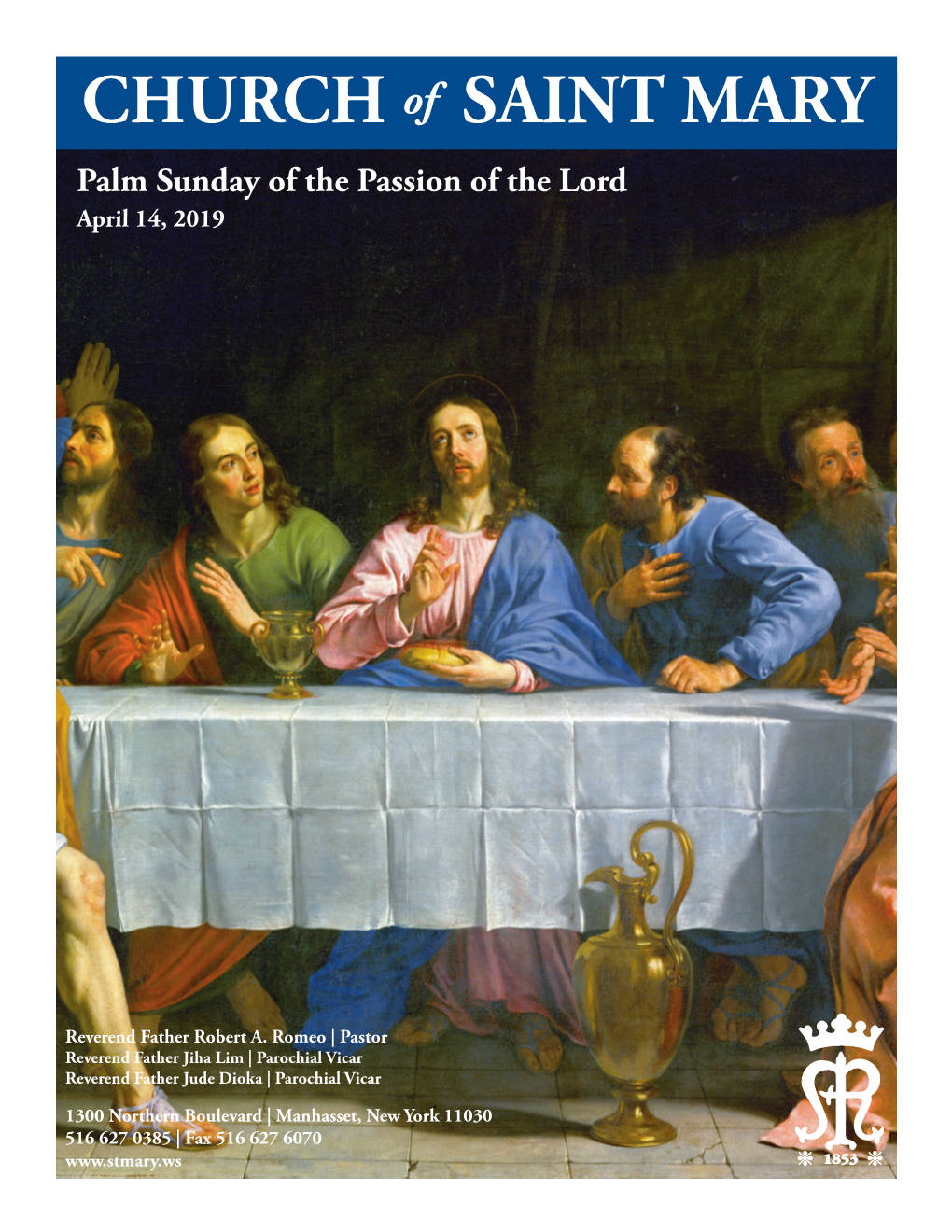 Palm Sunday of the Passion of the Lord April 14, 2019